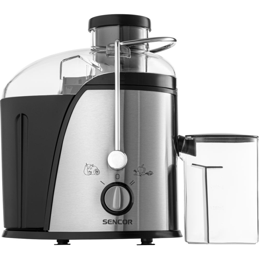 Sencor - Storcător de fructe 400W/230V crom mat/negru