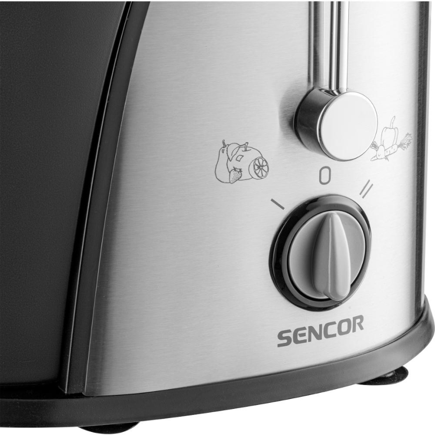 Sencor - Storcător de fructe 400W/230V crom mat/negru