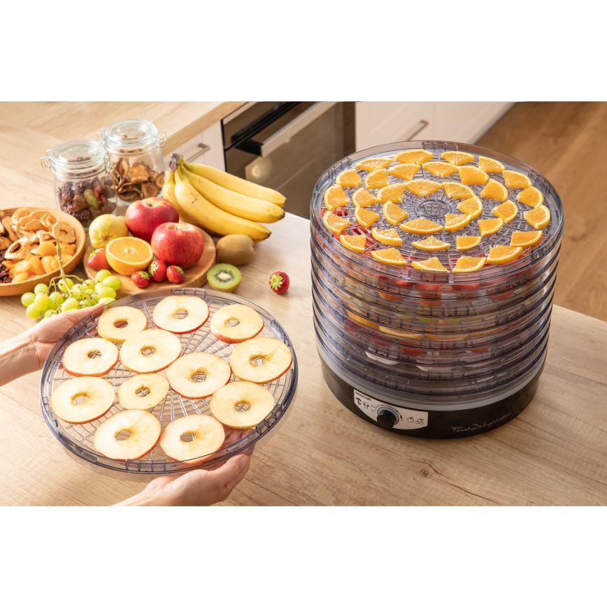 Sencor - Uscător de alimente cu termoreglare 250W/230V