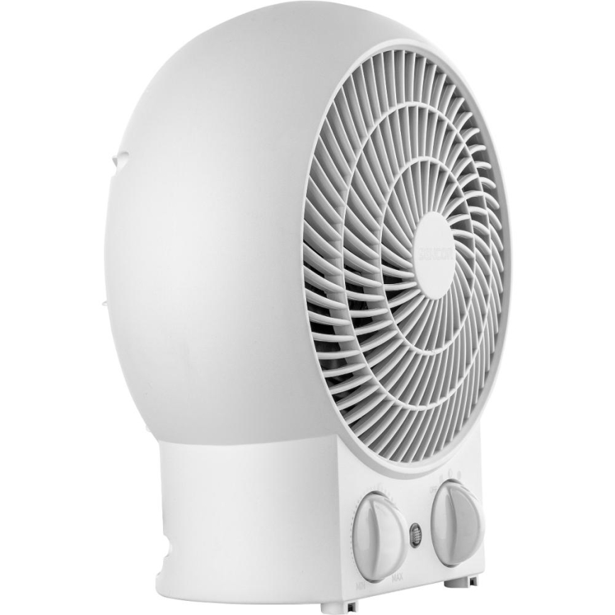 Sencor - Ventilator cu încălzitor 1200/2000 W, 230 V, alb