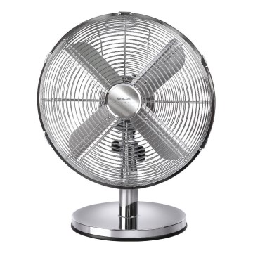 Sencor - Ventilator de masă 35W/230V crom lucios