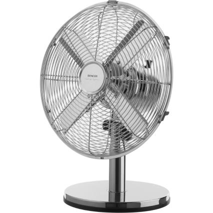 Sencor - Ventilator de masă 35W/230V crom lucios