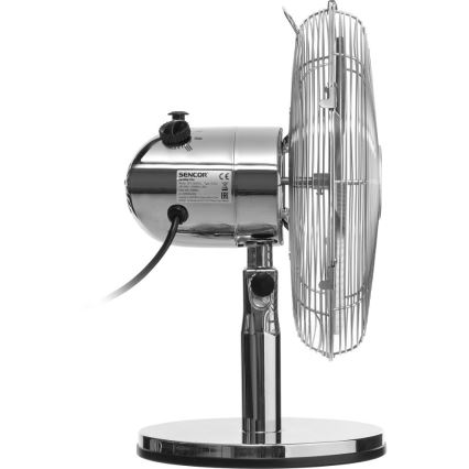 Sencor - Ventilator de masă 35W/230V crom lucios