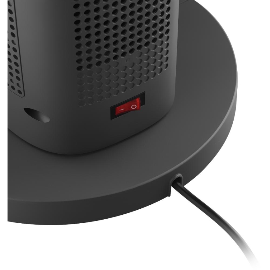 Sencor - Încălzitor ceramic tip coloană fără palete 1200/2000W/230V antracit + telecomandă