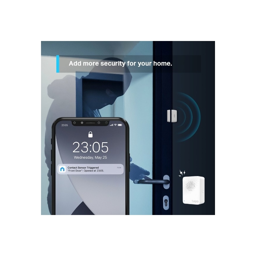 Senzor de contact inteligent, 1x CR2032