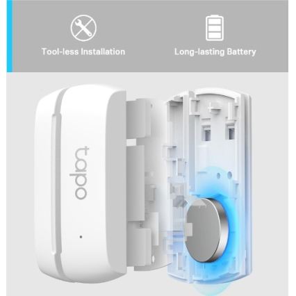 Senzor de contact inteligent, 1x CR2032