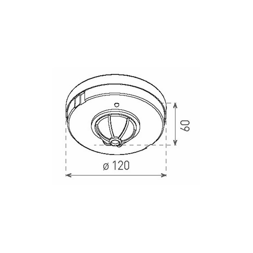 Senzor de mișcare 10/20 alb