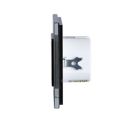 Senzor de mișcare cu infraroșu 180° 300W/230V negru