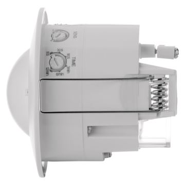 Senzor de mișcare cu microunde încastrat MW B 360° 1200W/230V alb