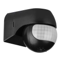 Senzor de mișcare de exterior 230V IP44 negru