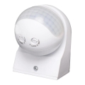 Senzor de mișcare de exterior cu infraroșu Aigostar 230V IP44 alb