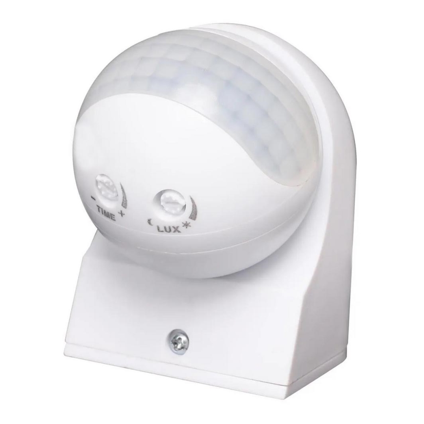 Senzor de mișcare de exterior cu infraroșu Aigostar 230V IP44 alb