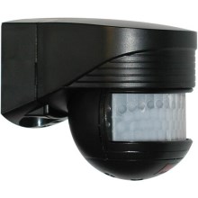 Senzor de mișcare de exterior LC-CLICK 200° IP44 negru