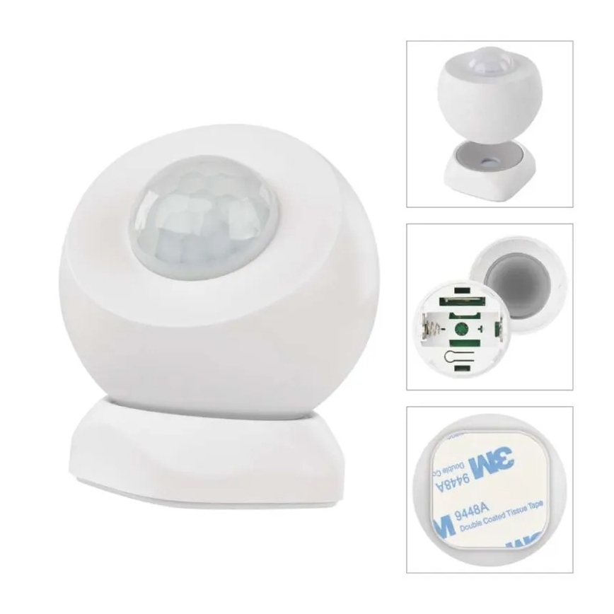 Senzor de mișcare GOSMART 1xCR123A