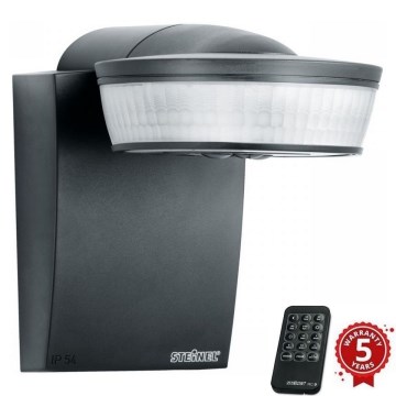 Senzor de mișcare Steinel 059552 SensIQ S IP54 antracit + telecomandă