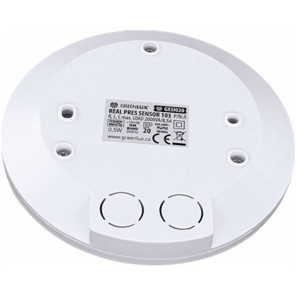 Senzor de prezență PRES SENSOR 2000W, alb