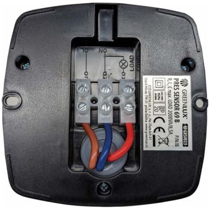 Senzor de prezență PRES SENSOR 2000W, negru