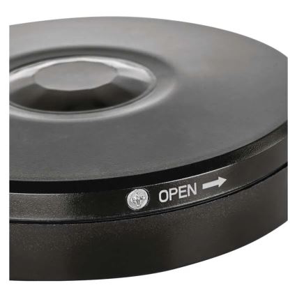 Senzor exterior PIR de mișcare și crepuscular 2000W/230V IP65 negru