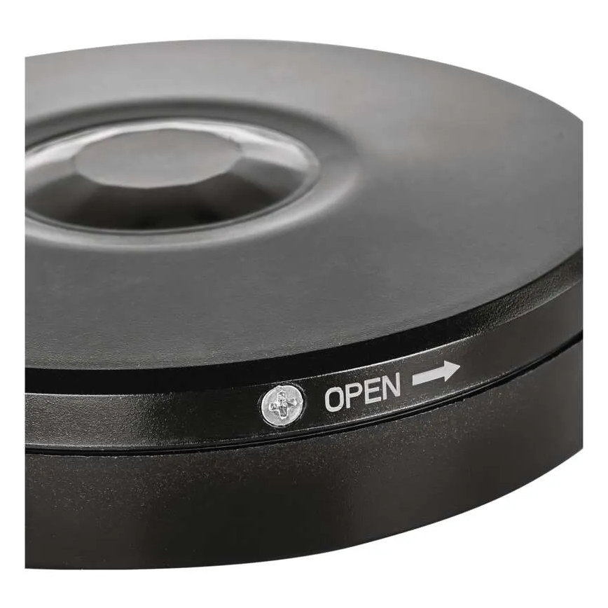 Senzor exterior PIR de mișcare și crepuscular 2000W/230V IP65 negru