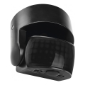 Senzor exterior PIR pentru mișcare și amurg 1200W/230V IP65 negru