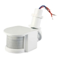 Senzor PIR T364 pentru detectare mișcare și crepuscul, 180°, 230V/1200W pentru montare în orificiu