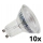 SET 10x bec LED Briloner 0548-003 GU10/3,5W/230V 3000K