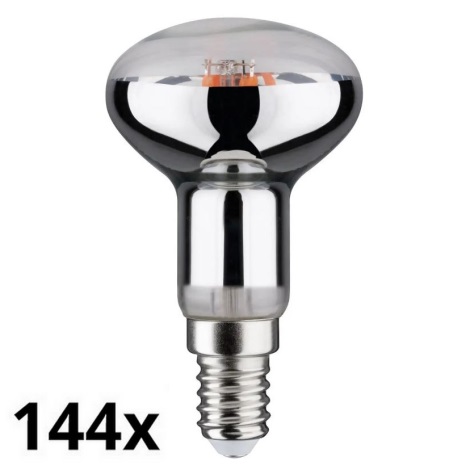 SET 144x bec LED reflector R50 E14/3,8W/230V 2700K