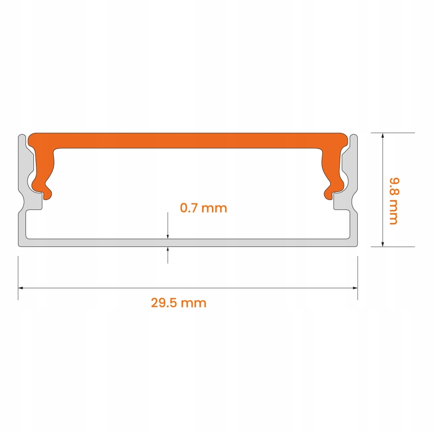 SET 1x bandă LED RGBW dimabilă DIGITAL LED/16,5W/230V 5 m + 5x profil încastrat de 1 m argintiu/alb + telecomandă