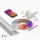 Set 1x bandă LED RGBW reglabilă Philips Hue WHITE AND COLOR AMBIANCE LED/20W/230V 2 m + 2x profil de încastrat 1 m argintiu/alb