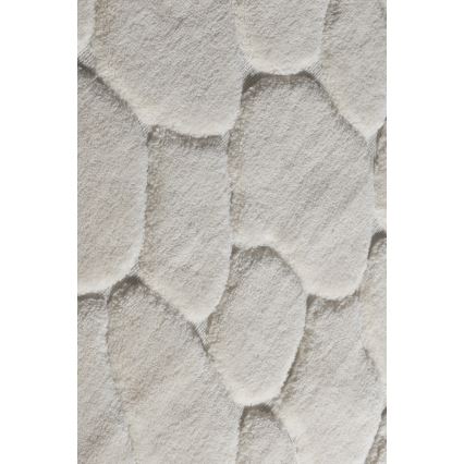 Set 2 covorașe de baie LINO, 60 x 100 cm, crem
