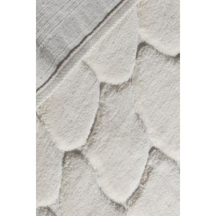 Set 2 covorașe de baie LINO, 60 x 100 cm, crem