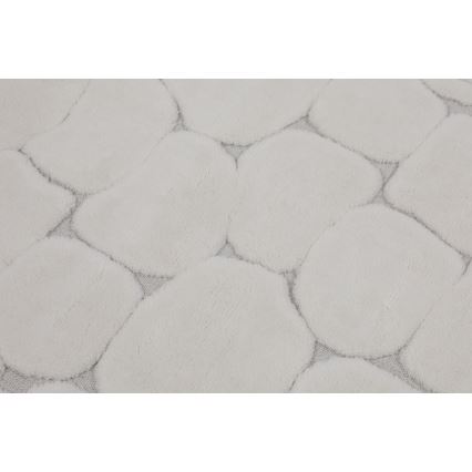 Set 2 covorașe de baie LINO, 60 x 100 cm, crem
