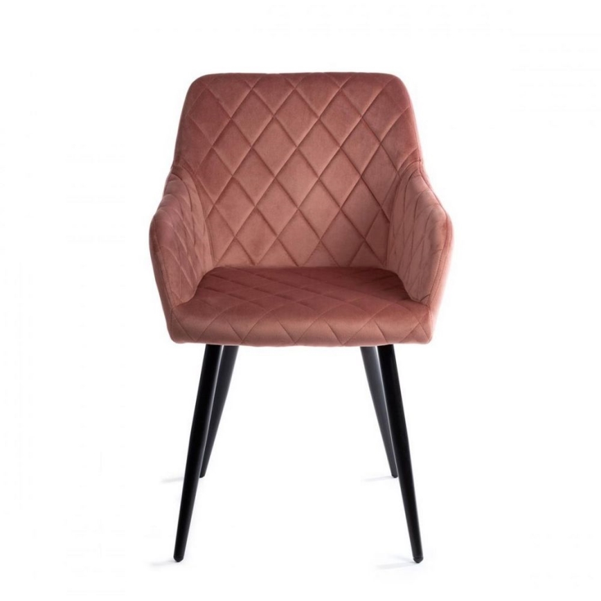 SET 2x Scaune de dining RICO roz prăfuit