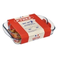 Set 2 tăvi de copt PYREX — 2,7 l și 2,2 l