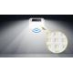 SET 2 x aplică LED solară cu senzor Aigostar LED/1,48W/5V 6500K IP65