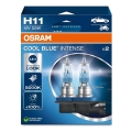 SET 2x Bec auto COOL BLUE H11 PGJ19-2/55W/12V 5000K - Osram