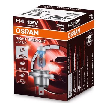 SET 2x bec auto Osram NIGHT BREAKER H4 P43t/60/55W/12V 3900K