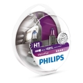 SET 2x Bec auto Philips VISION PLUS 12258VPS2 H1 P14,5s/55W/12V