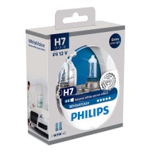 SET 2x Bec auto Philips WHITEVISION 12972WHVSM H7 PX26d/55W/12V
