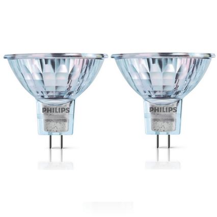 SET 2x bec industrial Philips HALOGEN GU5,3/35W/12V 3000K