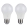 SET 2x bec LED A60 E27/9W/230V 3000/4000/6400K