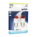 SET 2x bec LED auto Narva 18093RPNVAB2 P21W BA15s/1,75W/12V roșu