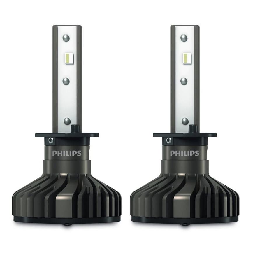 SET 2x bec LED auto Philips 11258U91X2 Ultinon Pro9100 H1 P14,5s/13,2W/12/24V 5800K