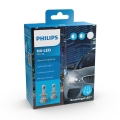 SET 2x bec LED auto Philips 11342U6000X2 Ultinon Pro6000 H4 PX426d/18W/12V 5800K