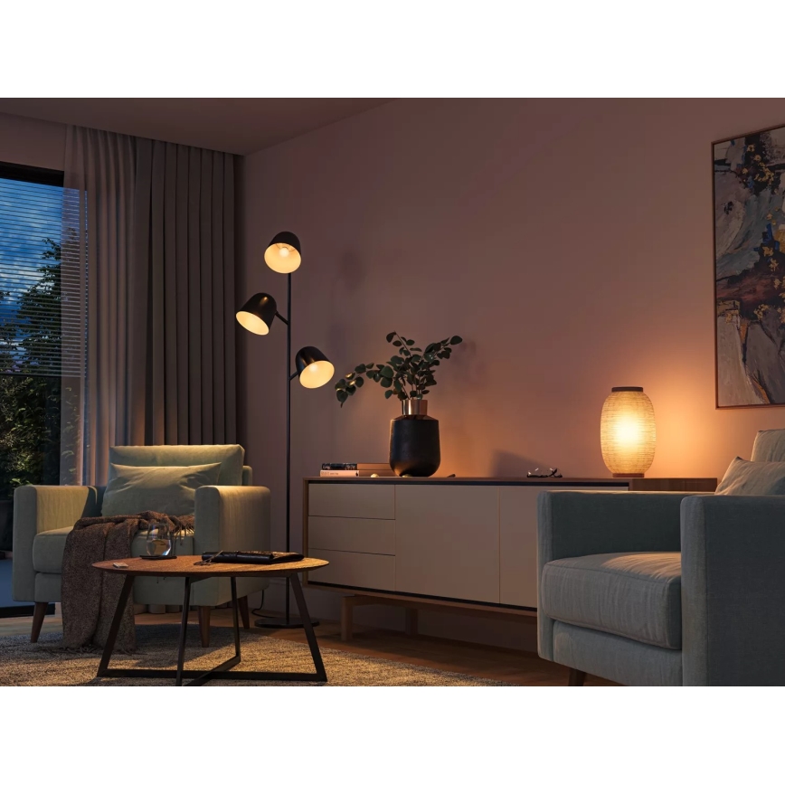 SET 2x bec LED dimabil Philips Hue WHITE AMBIANCE P45 E14/5,1W/230V 2200-6500K