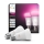 Set 2x bec LED dimabil Philips Hue White and Color Ambiance E27/6W/230V 1000-20000K