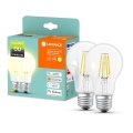 SET 2x bec LED dimabil SMART+ A60 E27/6W/230V 2700K Ledvance