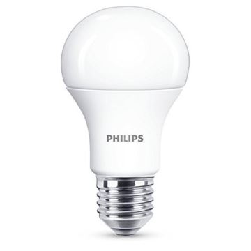 SET 2x bec LED Philips A60 E27/11W/230V 2700K
