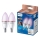 Set 2x Bec LED RGB dimmabil Philips SMART C37 E14/4,9W/230V 2200-6500K CRI 90