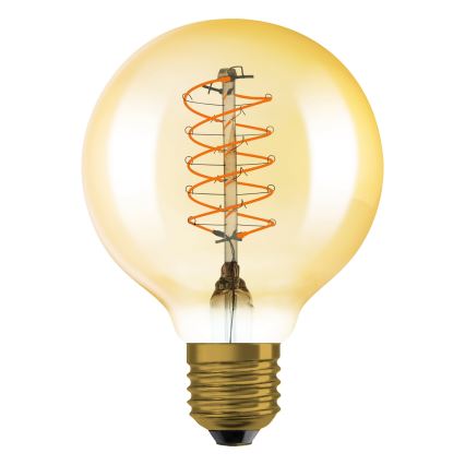Set 2x becuri LED cu filament vintage, dimabile, E27, 4,8W, 230V, 2200K - Osram